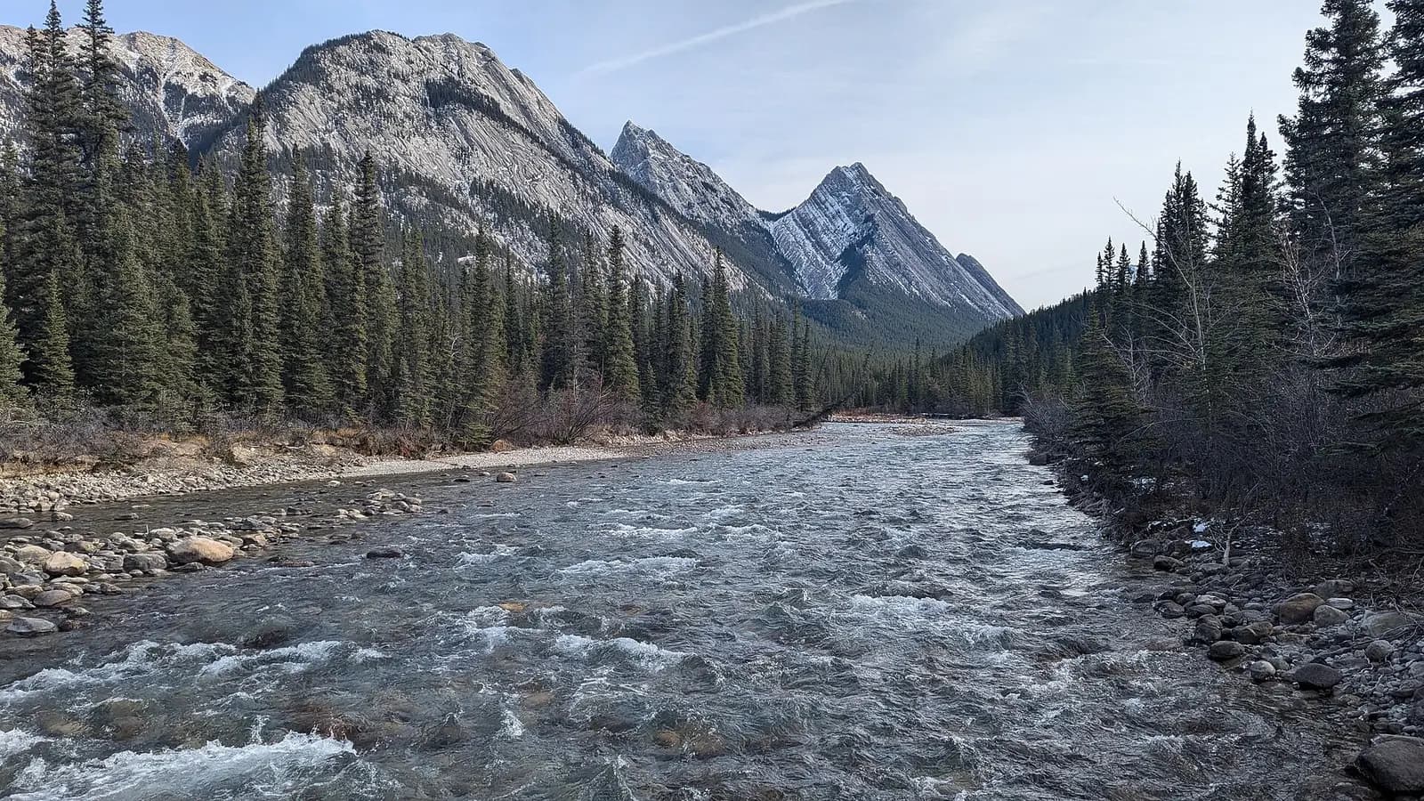 Cline river, Alberta, Canada
