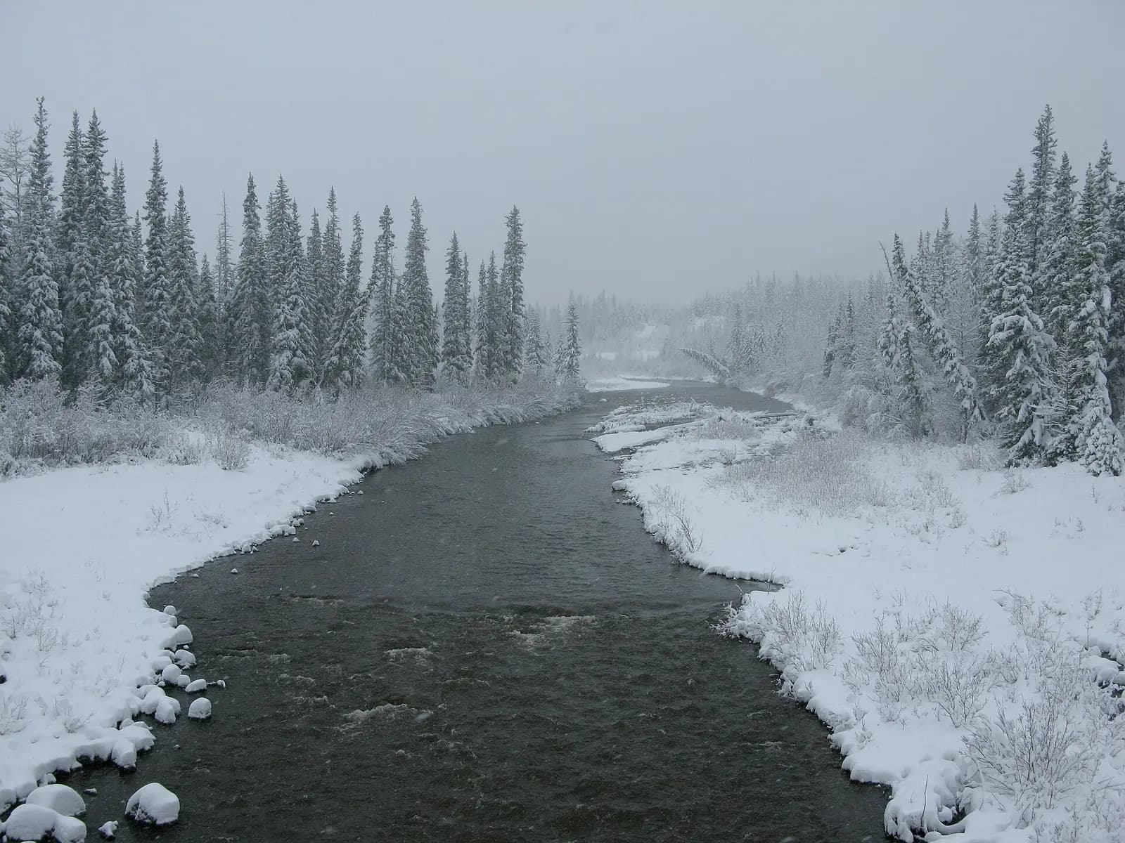 Gregg River, Alberta.