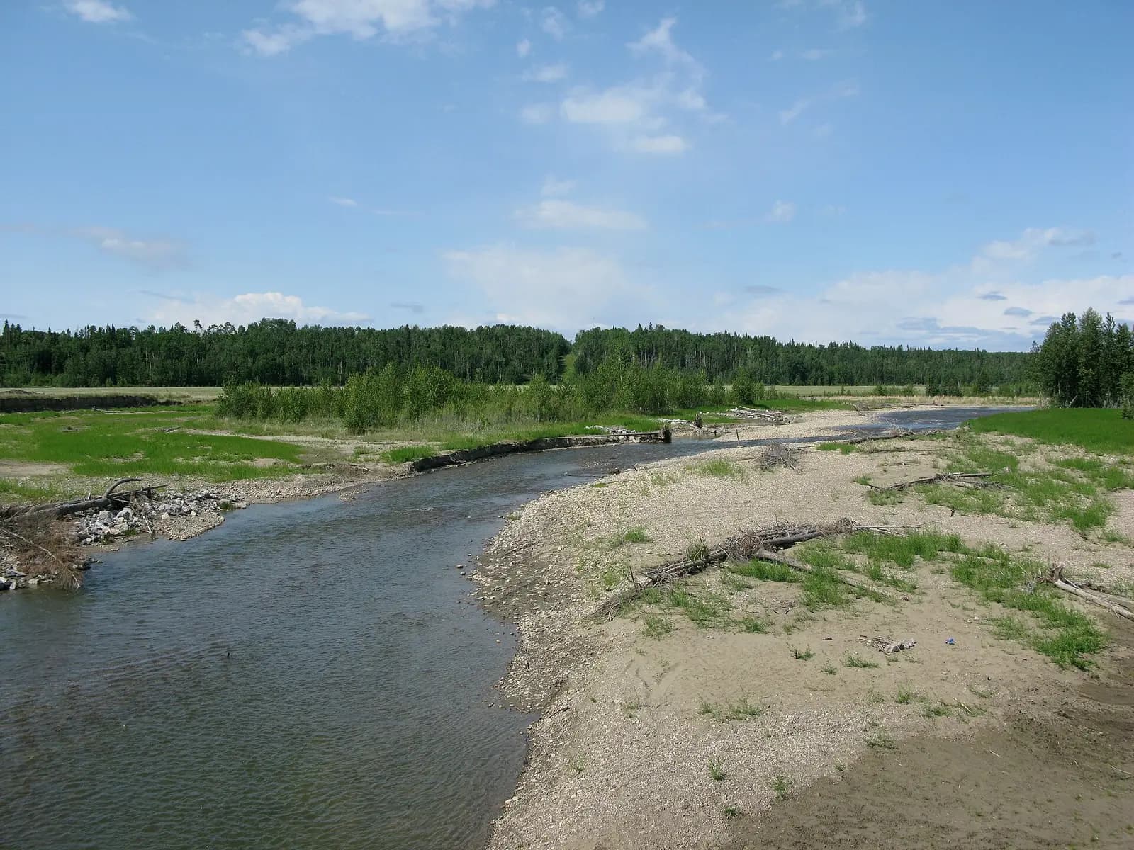 James River in Alberta, Canada