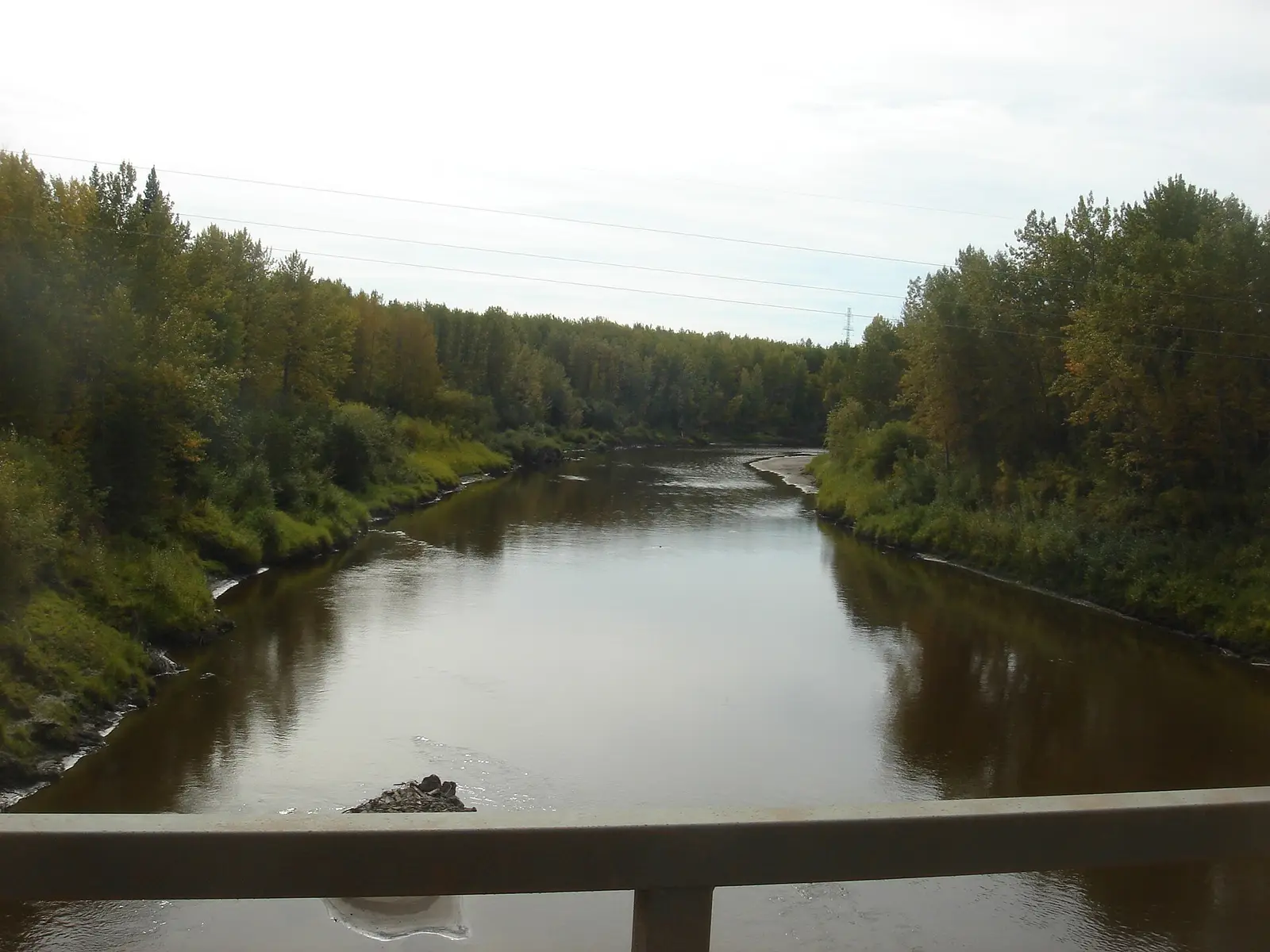 Little Smoky River, south of Valleyview, Alberta, Canada