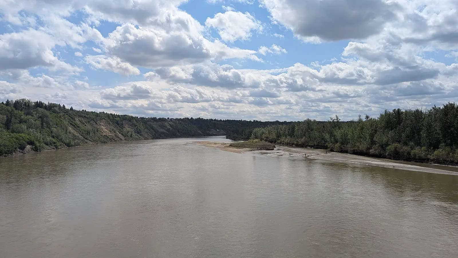 North Saskatchewan River, Edmonton, Alberta, Canada