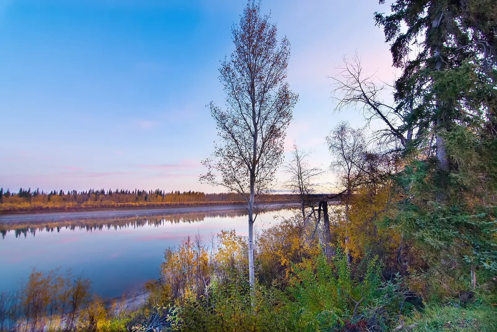 Peace River in Fort Vermilion